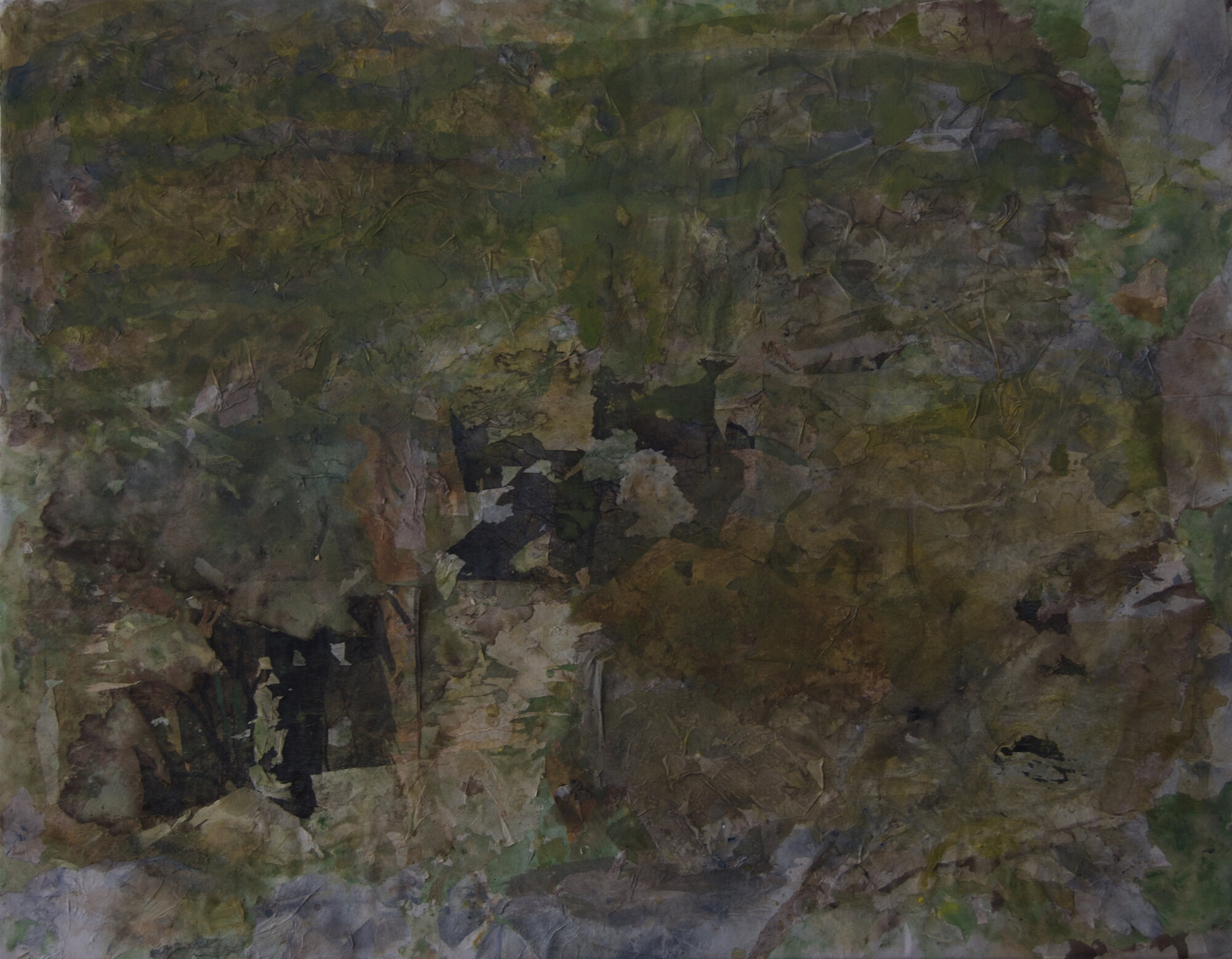 Malerei, 120 x 60 cm, Papier, Photographie, Acryl auf Leinwand